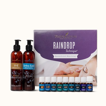 YL Raindrop Technique Essential Oil Collection