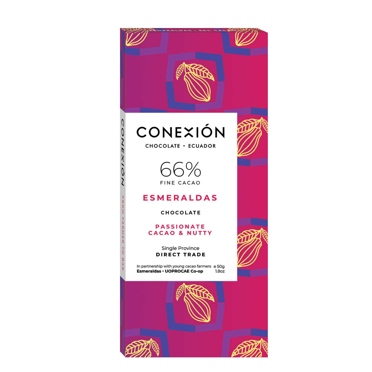Esmeraldas 66% CONEXION 50GM