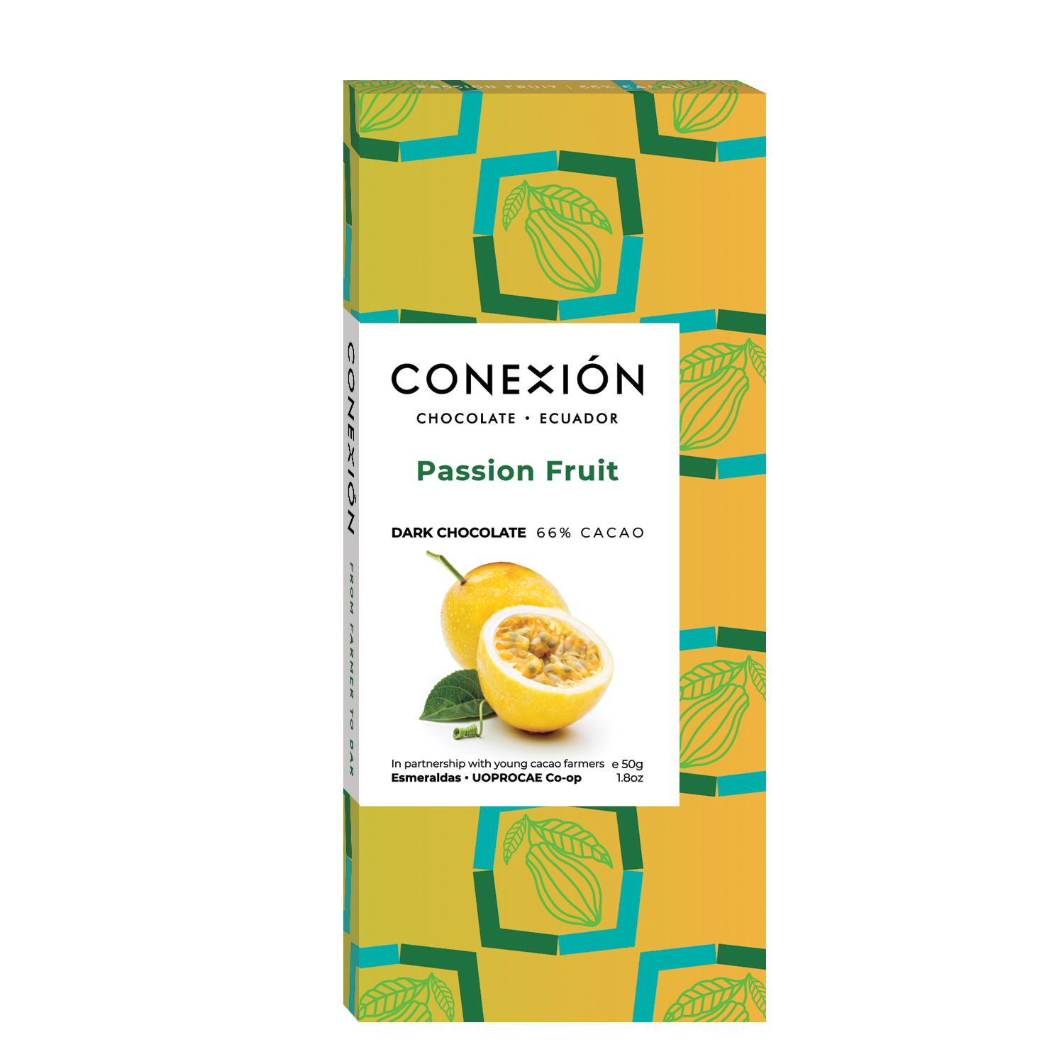 Passion Fruit 66% CONEXION 50GM