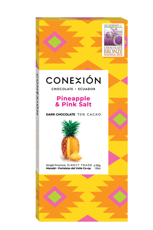 Pineapple & Pink Salt 70% -CONEXION 50GM