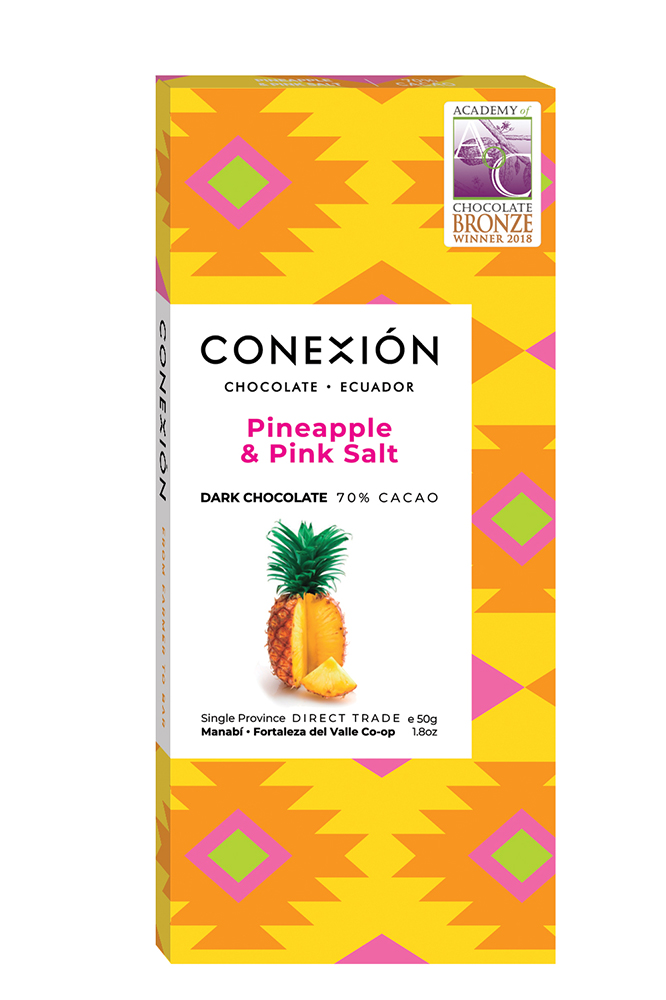 Pineapple & Pink Salt 70% -CONEXION 50GM
