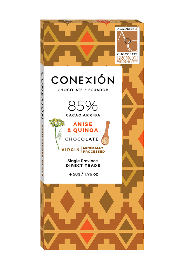 Anise & Quinoa 85% CONEXION 50GM