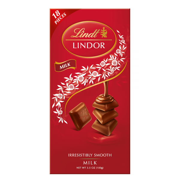 Lindt Lindor Milk Red 100g