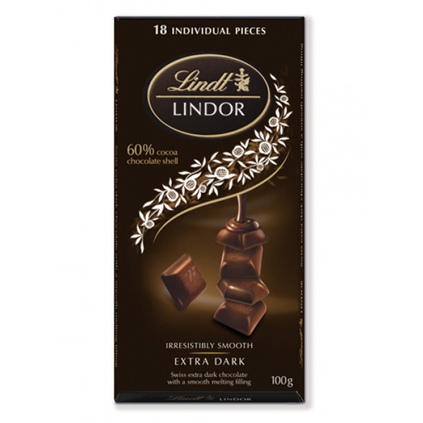Lindt Lindor Extra Dark 100g
