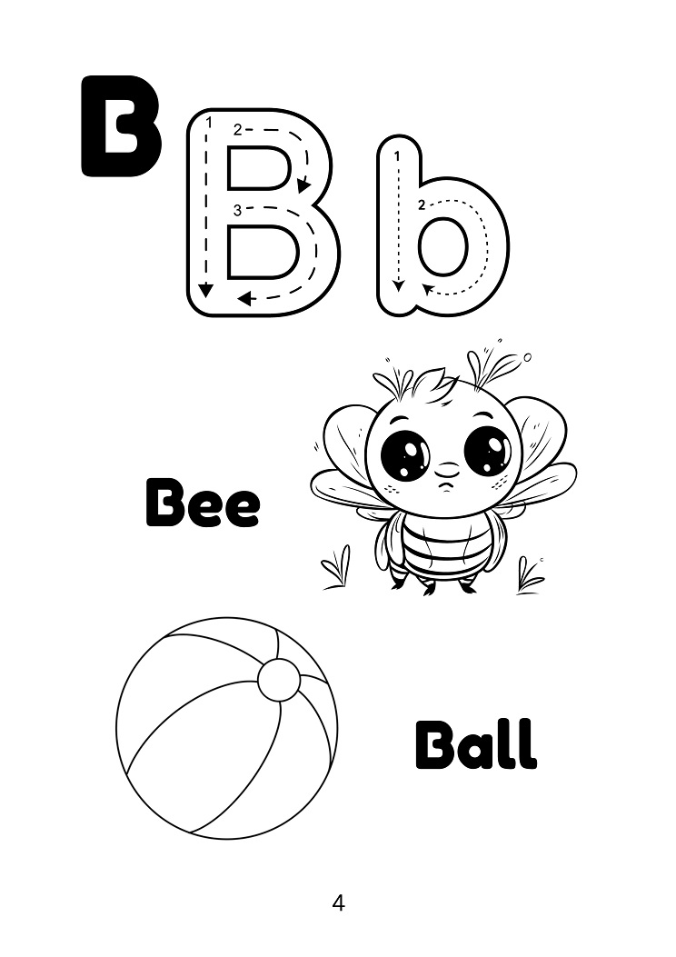 ABC Advantures Coloring Book - Image 3