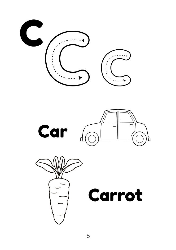 ABC Advantures Coloring Book - Image 4