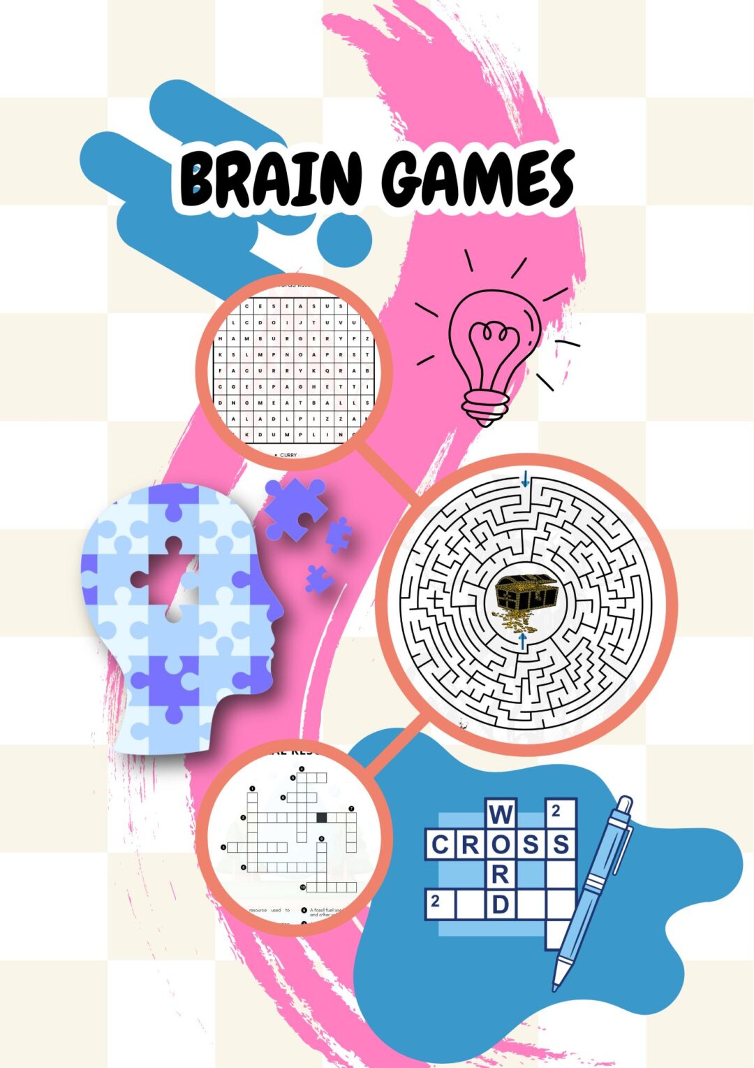 Fun Brain Games Book
