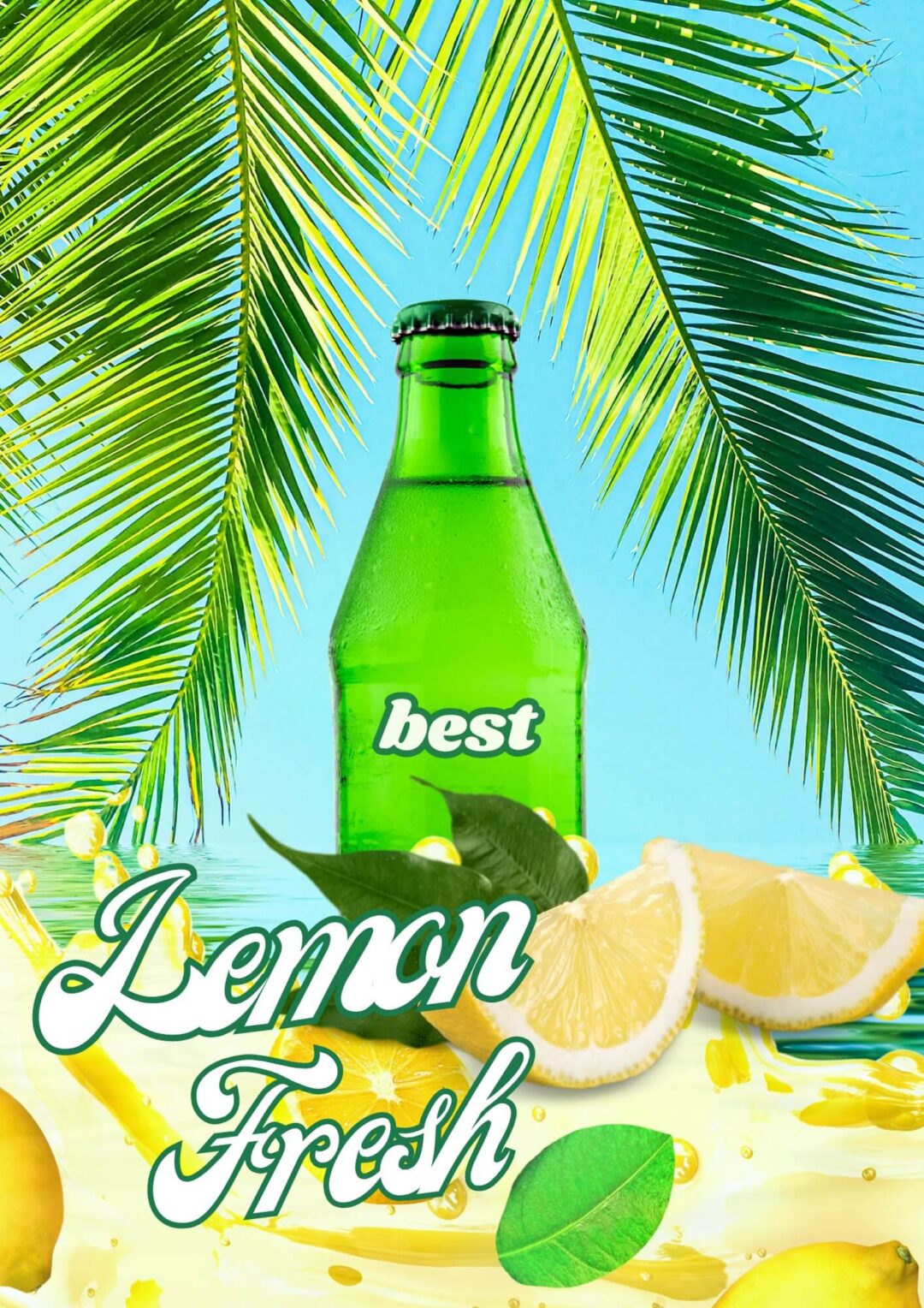 Freshing Drink Ad Template