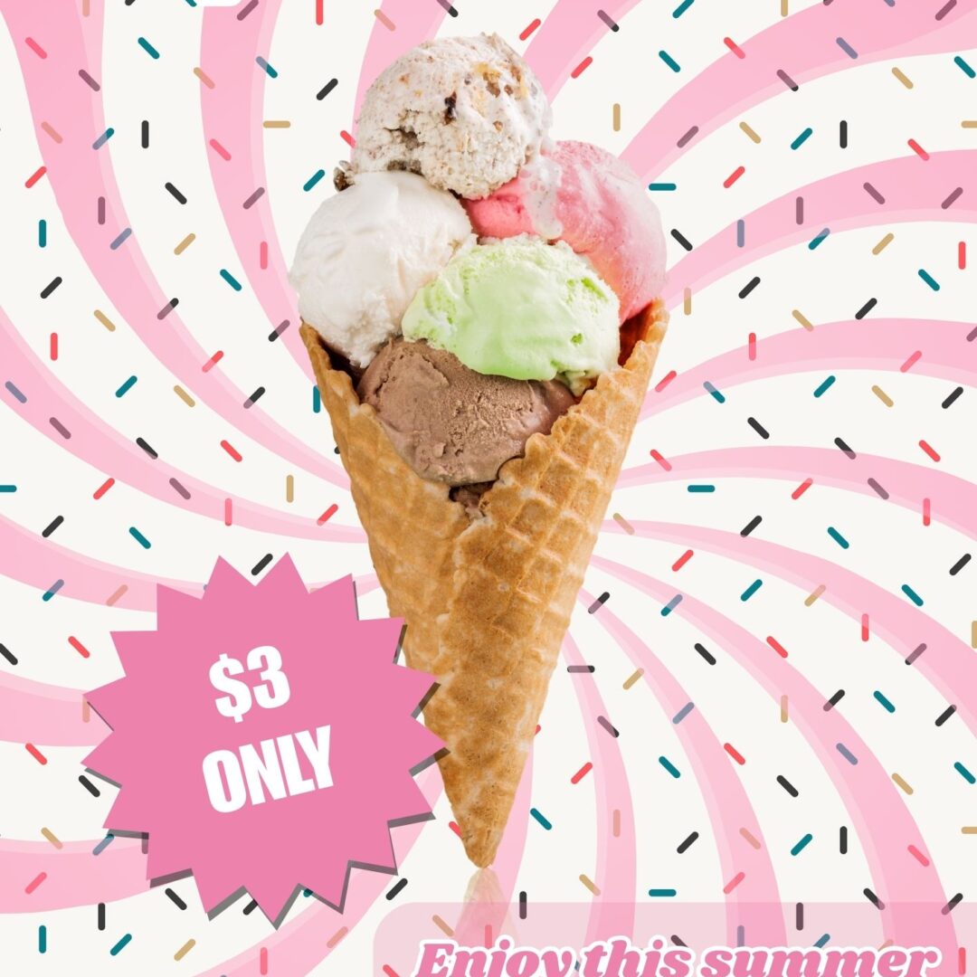 Ice-cream Ad Template