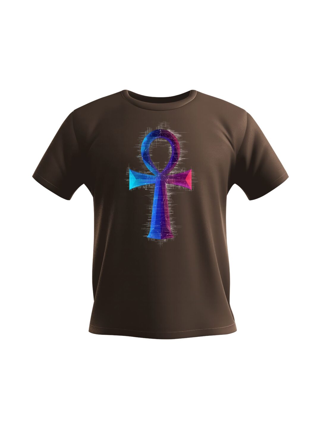 Geometric Ankh Symbol Tee - Digital Art - Image 4