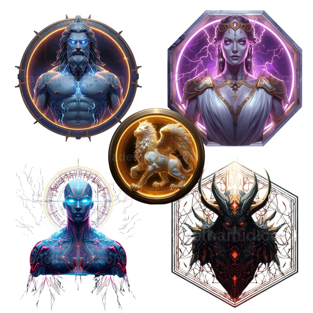 Cyber Guardian Saga - Complete Character Bundle